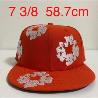 ニューエラー(NEW ERA)のDenim Tears New Era Orange Cap ニューエラキャップ(キャップ)