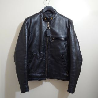 バンソン(VANSON)の★新品同様★VANSON B　シングルライダース　size ４０　アメリカ製(ライダースジャケット)