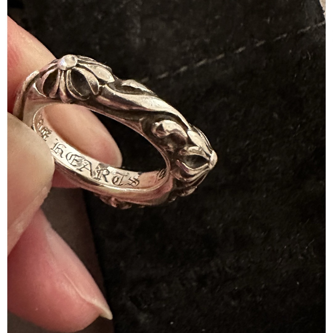 Chrome Hearts(クロムハーツ)のCHROME HEARTS クロムハーツ SBTバンドリング  指輪 9号 メンズのアクセサリー(リング(指輪))の商品写真