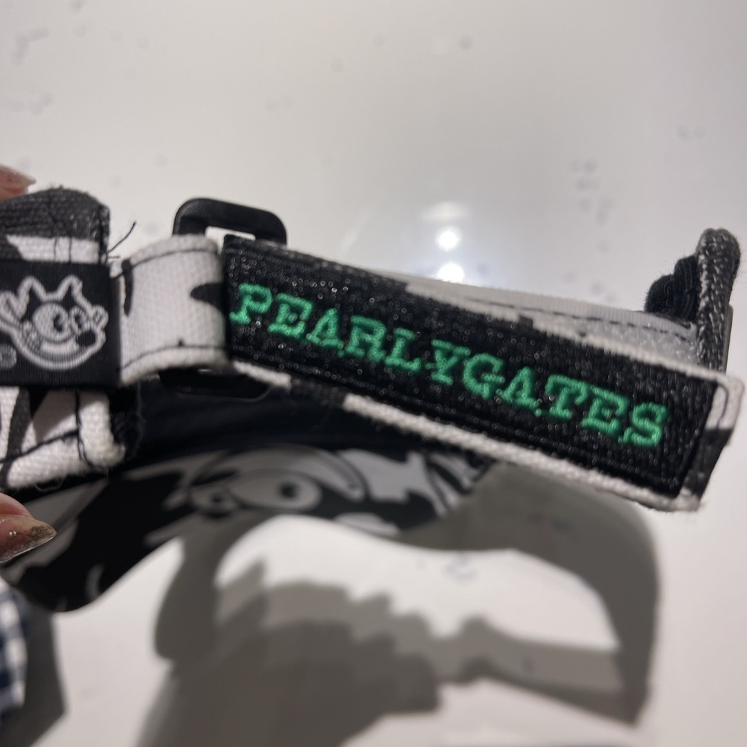 PEARLY GATES(パーリーゲイツ)のPEARLY GATES  サンバイザー スポーツ/アウトドアのゴルフ(その他)の商品写真