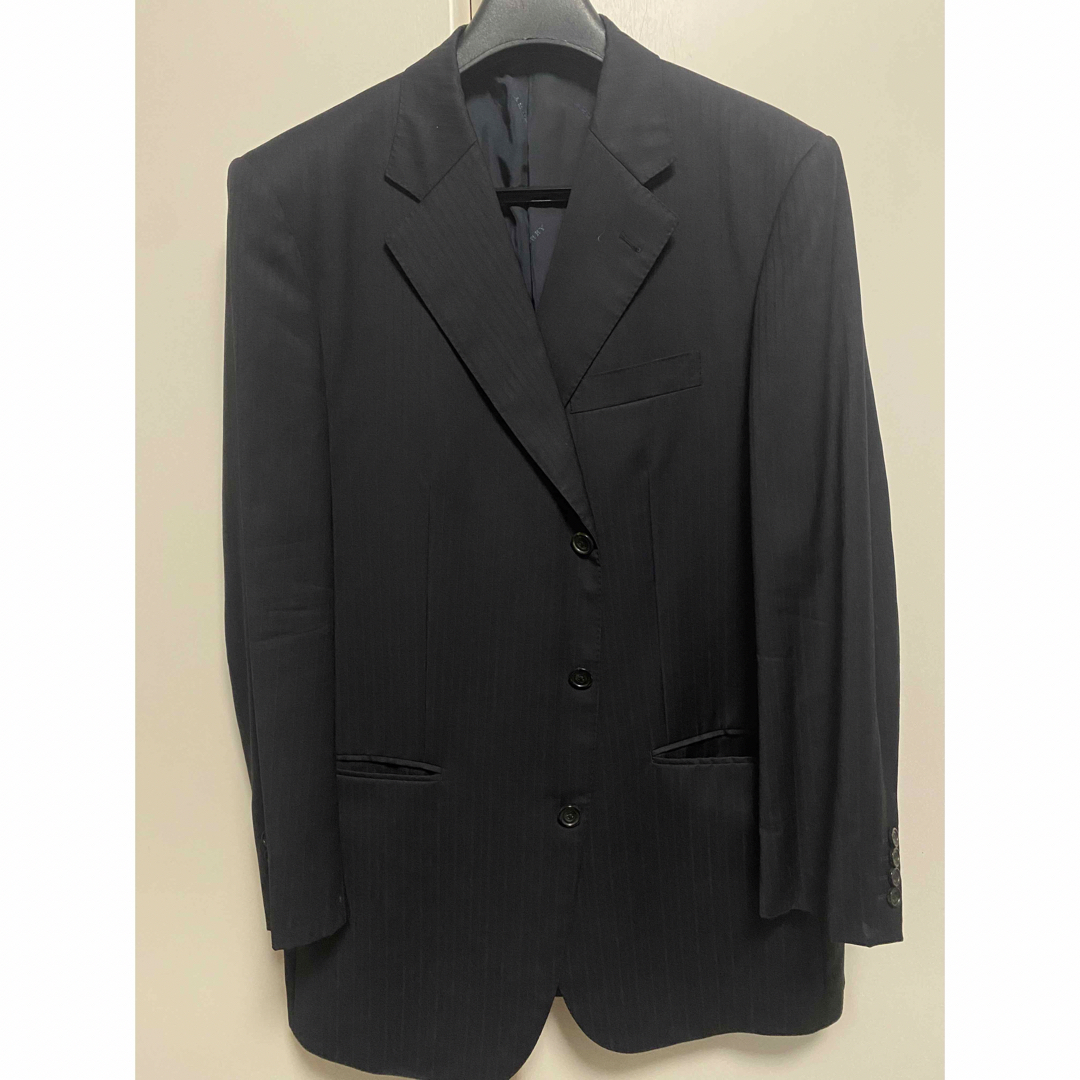 Giorgio Armani メンズ ブラック ウールスーツ スーツ Giorgio Armani メンズ ブラック ウールスーツ スーツ