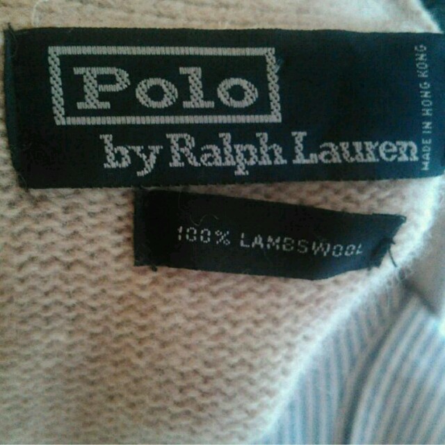 POLO RALPH LAUREN(ポロラルフローレン)のPOLO  ラルフローレン　ラムウール　カーディガン メンズのトップス(カーディガン)の商品写真