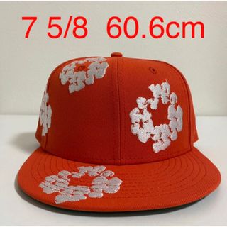 ニューエラー(NEW ERA)のDenim Tears Orange New Era Cap ニューエラキャップ(キャップ)