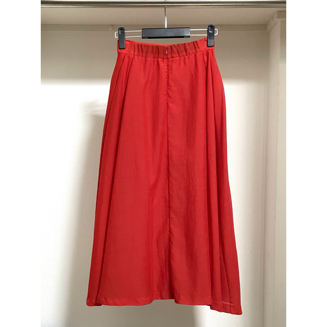 PAMEO POSE(パメオポーズ)の【PAMEO POSE】Voile Pleats Long Skirt レディースのスカート(ロングスカート)の商品写真