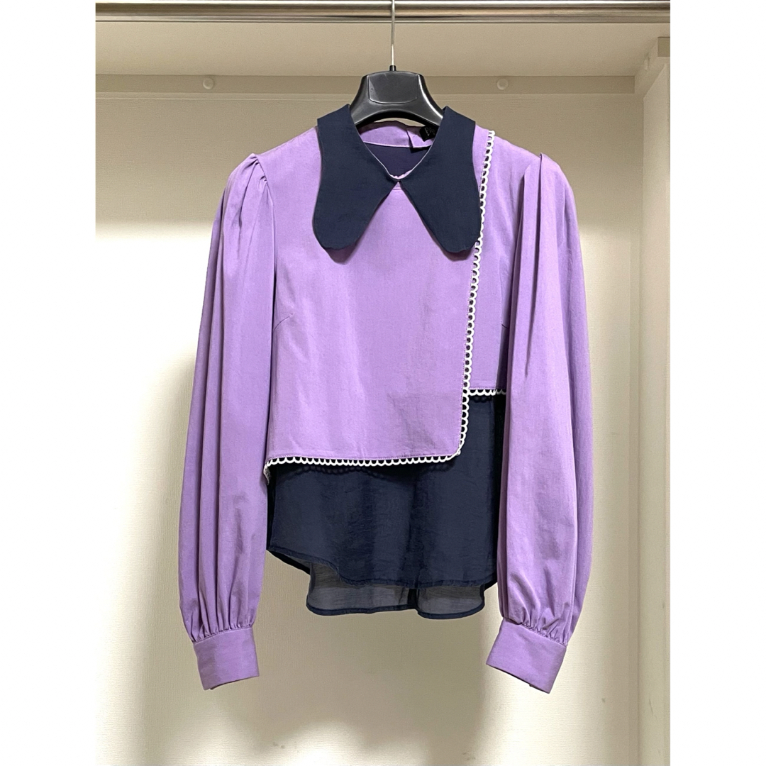 PAMEO POSE(パメオポーズ)の【PAMEO POSE】Upstairs Blouse レディースのトップス(シャツ/ブラウス(長袖/七分))の商品写真