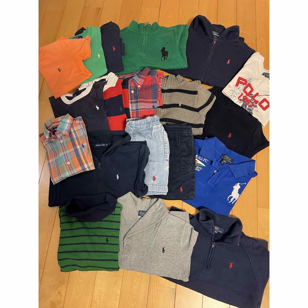 Ralph Lauren(ラルフローレン)のバラ売り可★送料込【ラルフローレン】19点★size100〜120ダウンも出品中 キッズ/ベビー/マタニティのキッズ服男の子用(90cm~)(ニット)の商品写真