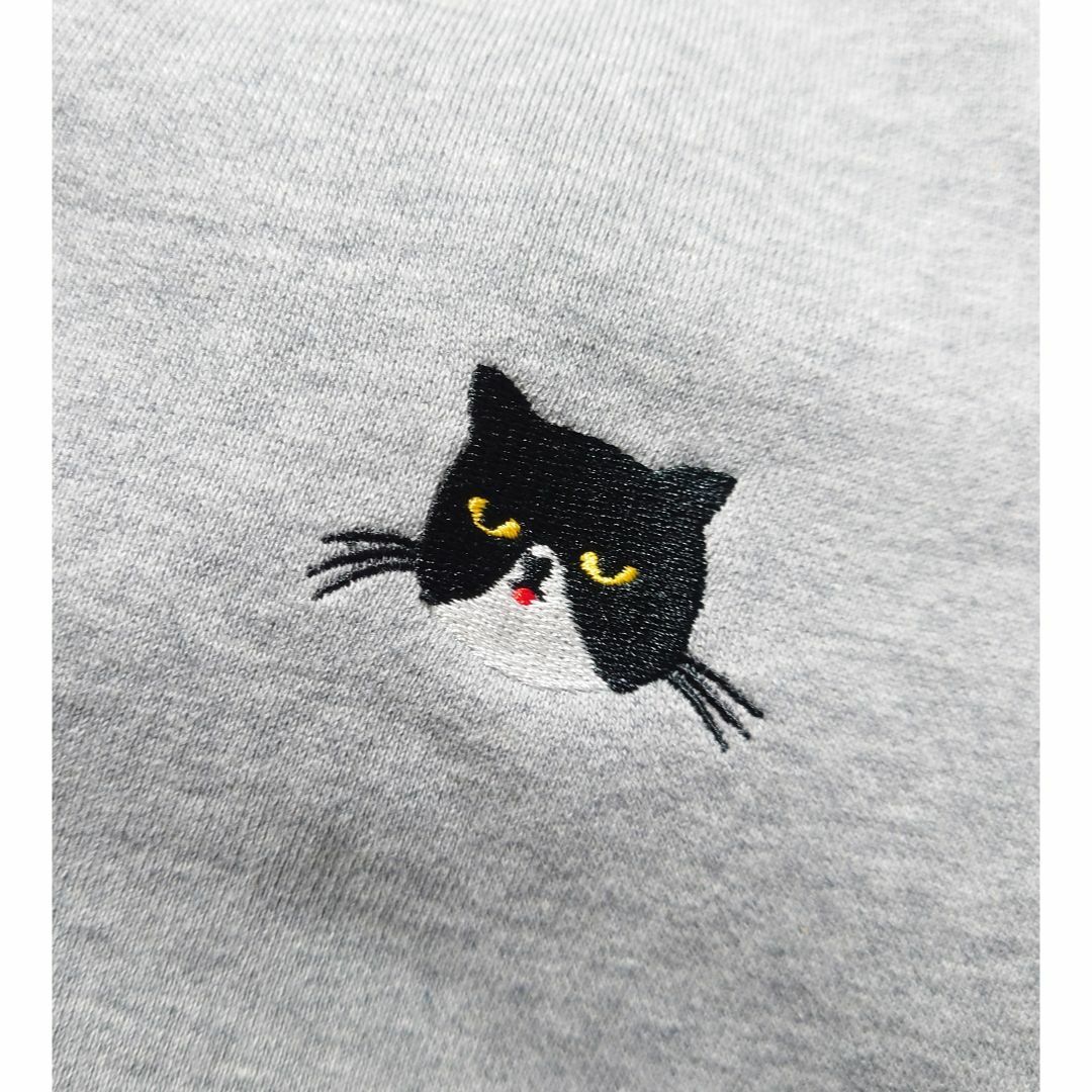 Design Tshirts Store graniph(グラニフ)のグラニフ ネコ 刺繍 羽織 パーカー メンズのトップス(スウェット)の商品写真