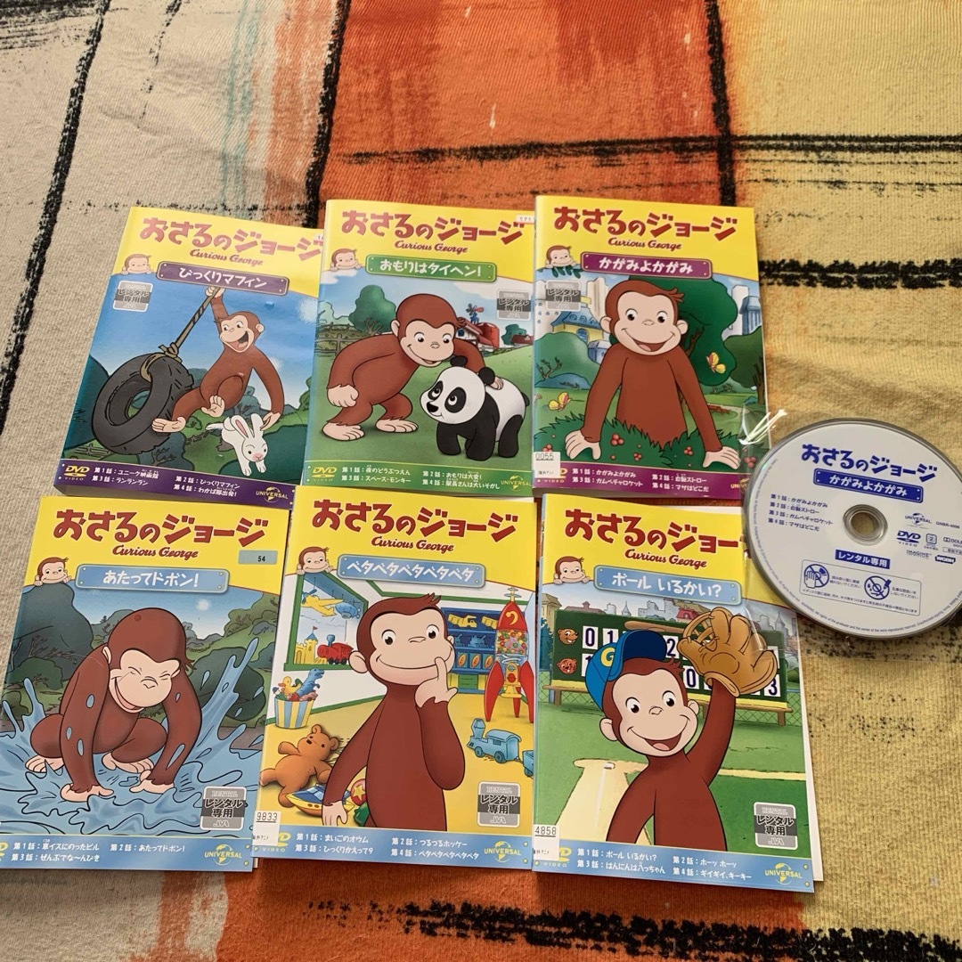 レンタル版 DVD おさるのジョージ 6本セットf | フリマアプリ ラクマ