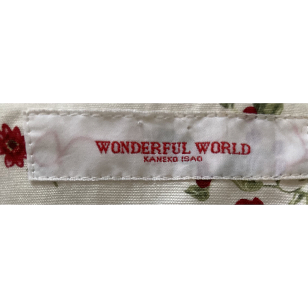 KANEKO ISAO(カネコイサオ)のカネコイサオ　wonderful world 花柄　ブーケ　花束　ワンピース レディースのワンピース(ロングワンピース/マキシワンピース)の商品写真