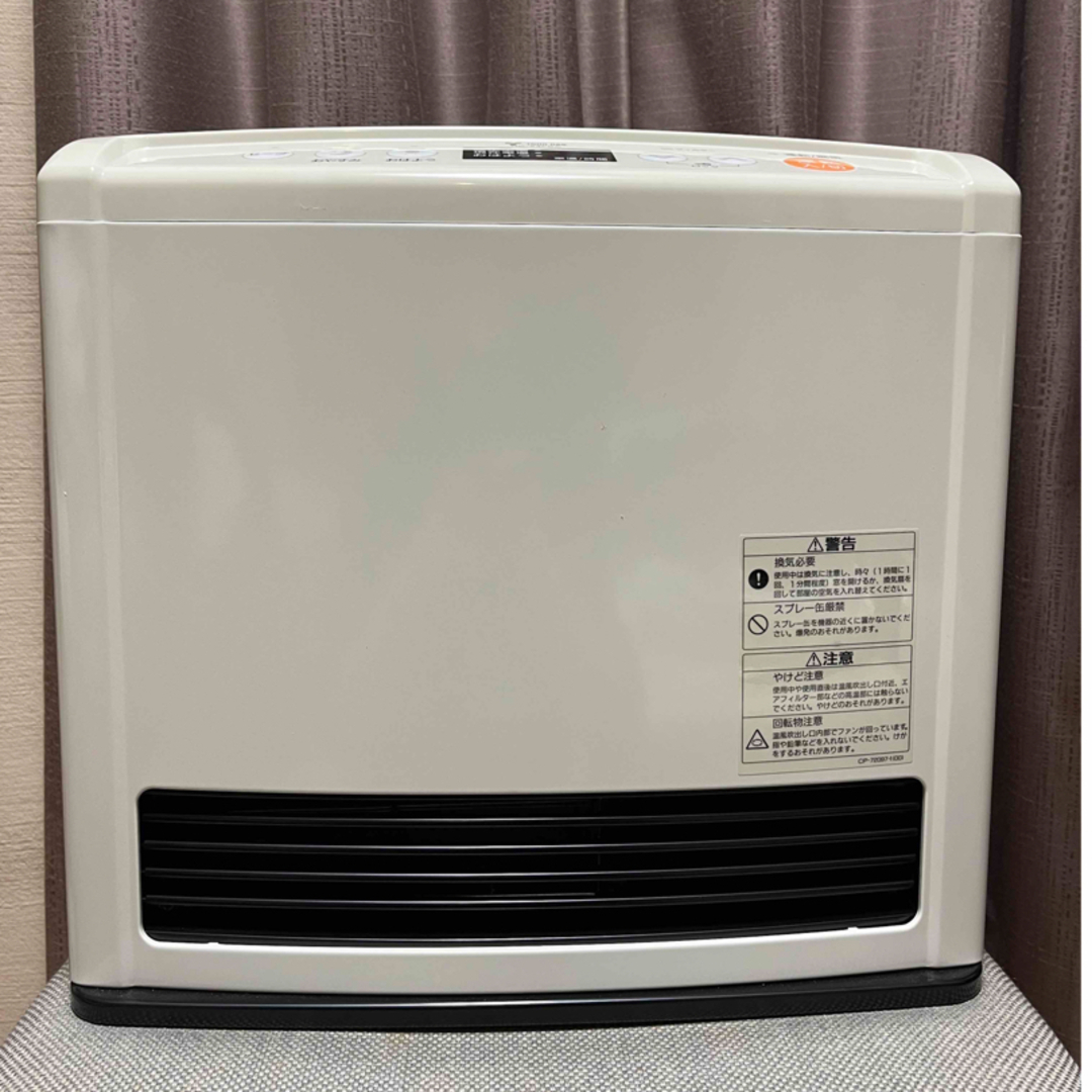 冷暖房空調新品 未使用 リンナイ東邦ガス ガスファンヒーターRC-24FSA 　都市ガス用