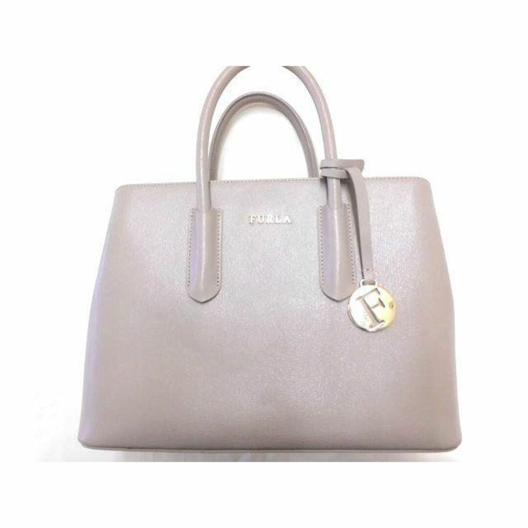 Furla - 美品 フルラ 2WAY バッグ □ レザー グレージュ系 ハンド