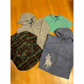 ポロラルフローレン(POLO RALPH LAUREN)の送料込【ラルフローレン】おまけ付き★3点★男女可size140（S）ダウン出品中(ジャケット/上着)