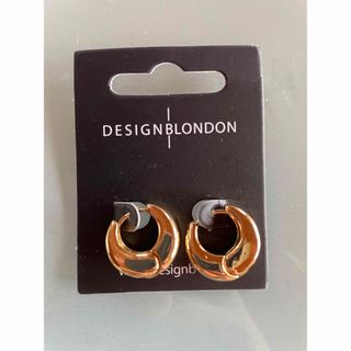 ❁ 新品　design blondon  ゴールドフープピアス　リングピアス(ピアス(両耳用))