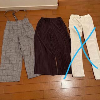 グローバルワーク(GLOBAL WORK)の140 グローバルワーク　パンツ2着(パンツ/スパッツ)