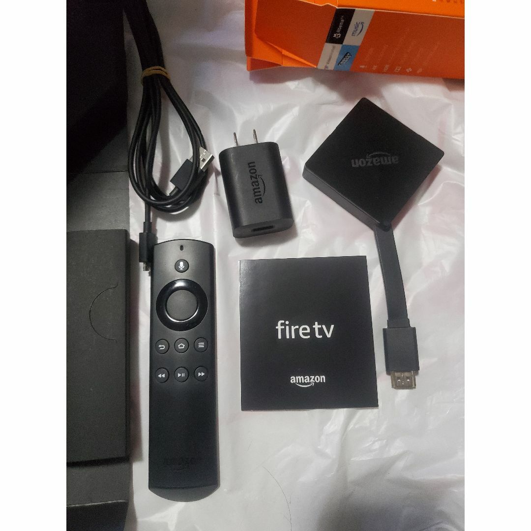 Amazon(アマゾン)のamazon fire tv 箱あり スマホ/家電/カメラのテレビ/映像機器(映像用ケーブル)の商品写真