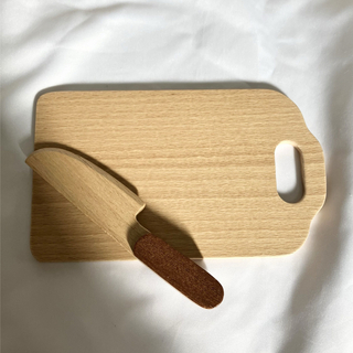 おままごと　木製　まな板　包丁(おもちゃ/雑貨)
