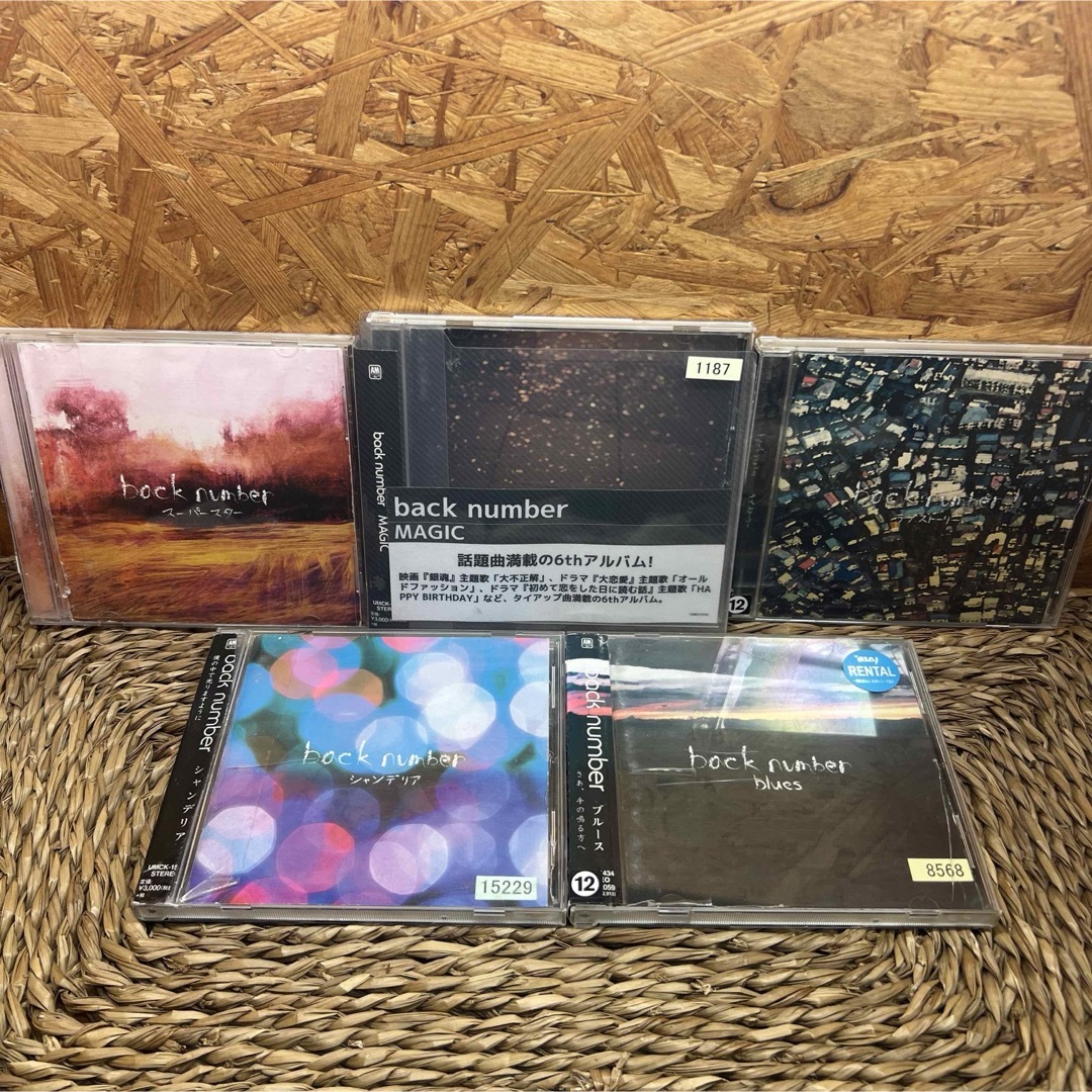 happybirthdaybacknumber アルバム　5枚　まとめ売り　CDセット