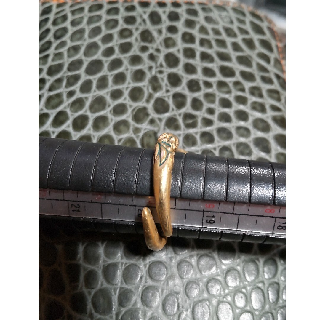 💀スカル(真鍮金メッキRING) メンズのアクセサリー(リング(指輪))の商品写真