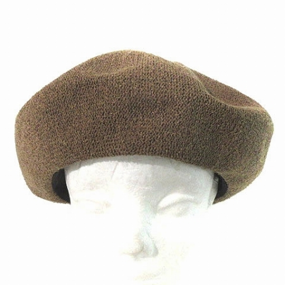 Ciaopanic(チャオパニック)のチャオパニック CIAOPANIC 帽子 ベレー帽 メッシュ 茶 ブラウン レディースの帽子(ハンチング/ベレー帽)の商品写真