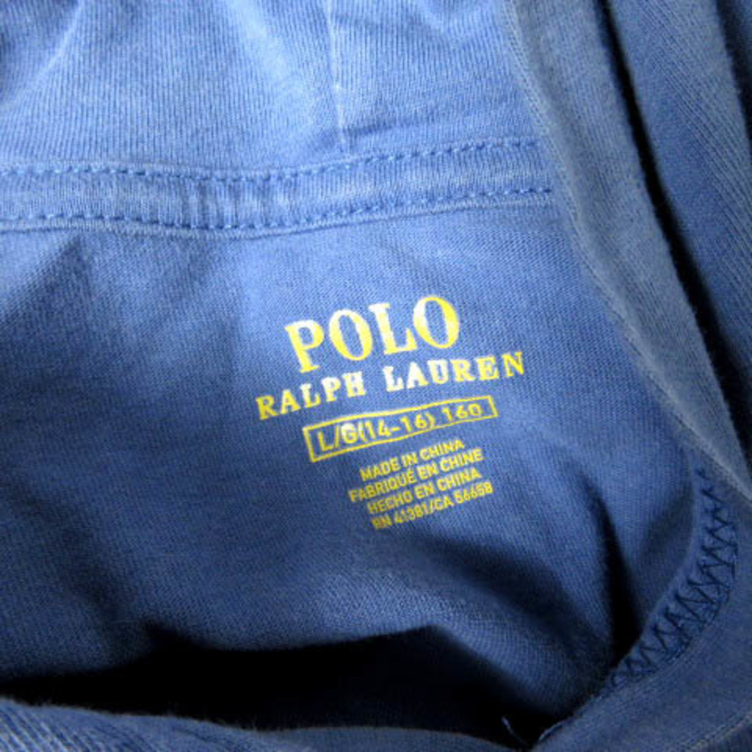 POLO RALPH LAUREN(ポロラルフローレン)のポロ ラルフローレン カットソー パーカー フーディー プルオーバー L レディースのトップス(カットソー(長袖/七分))の商品写真