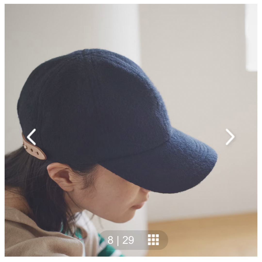 Nine Tailor(ナインテイラー)のNineTailor / シャギーキャップ　新品未使用 レディースの帽子(キャップ)の商品写真
