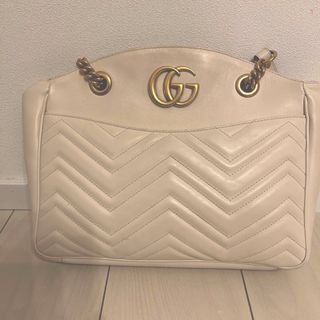 グッチ(Gucci)のGUCCI GGマーモント キルティング チェーンショルダーバッグ(ショルダーバッグ)