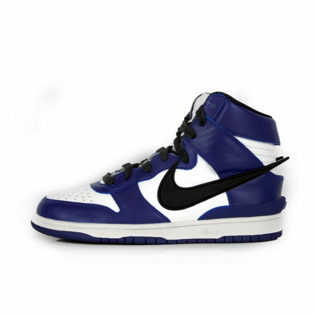 レザー付属品ナイキ NIKE × アンブッシュ AMBUSH ■ 【 DUNK HIGH DEEP ROYAL CU7544 400 】 ダンク ハイ ディープ ロイヤル スニーカー　f20258