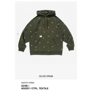 ダブルタップス(W)taps)のwtaps ACNE/HOODY / CTPL. TEXTILE(パーカー)