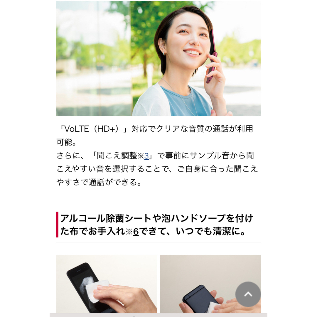 NTTdocomo(エヌティティドコモ)のdocomo DINGO ケータイ　ガラケー スマホ/家電/カメラのスマートフォン/携帯電話(携帯電話本体)の商品写真