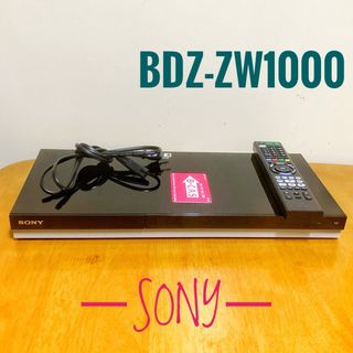 ソニー(SONY)のSONY ソニー　ブルーレイレコーダー HDD 1TB 2チューナー　2番組同時(ブルーレイレコーダー)