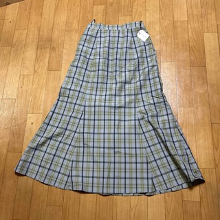 シューラルー(SHOO・LA・RUE)の[新品タグ付]チェックマーメイドスカート(ロングスカート)
