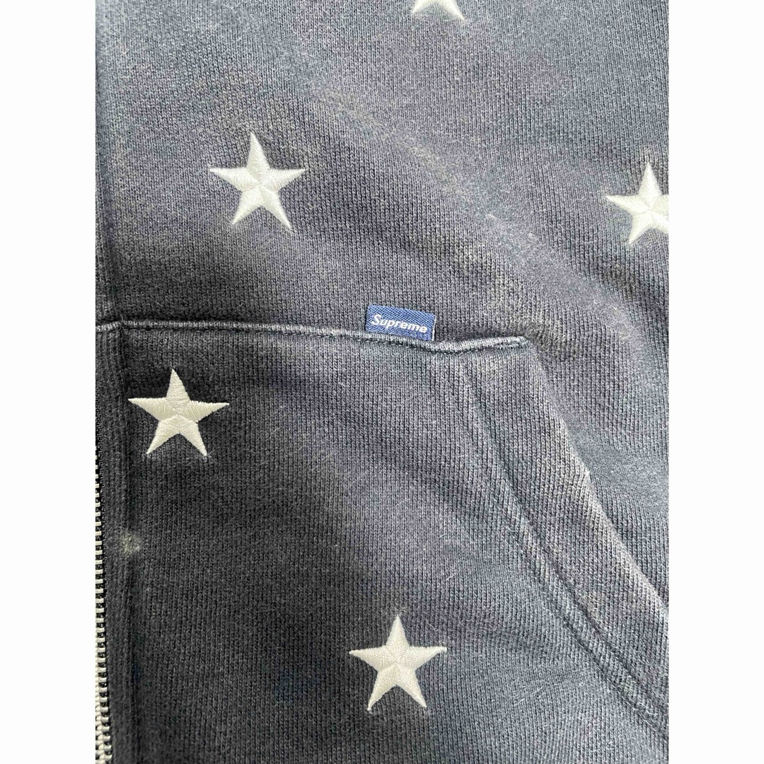 Supreme(シュプリーム)のsupreme star zip up parka m navy  メンズのトップス(パーカー)の商品写真