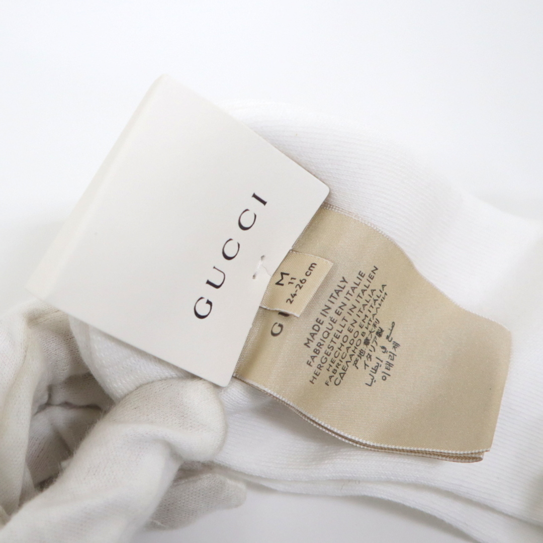 GUCCI - 【GUCCI】グッチ 靴下 タイガー ホワイト ストレッチ GUCCI - 【GUCCI】グッチ 靴下 タイガー ホワイト ストレッチ