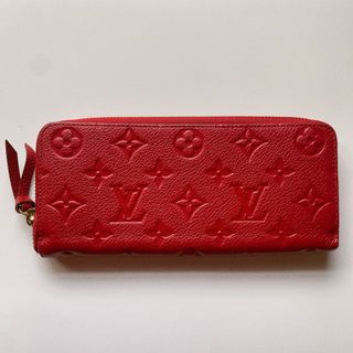 ルイヴィトン(LOUIS VUITTON)の（超美品）【LOUIS VUITTON】スカーレット 赤 長財布(財布)