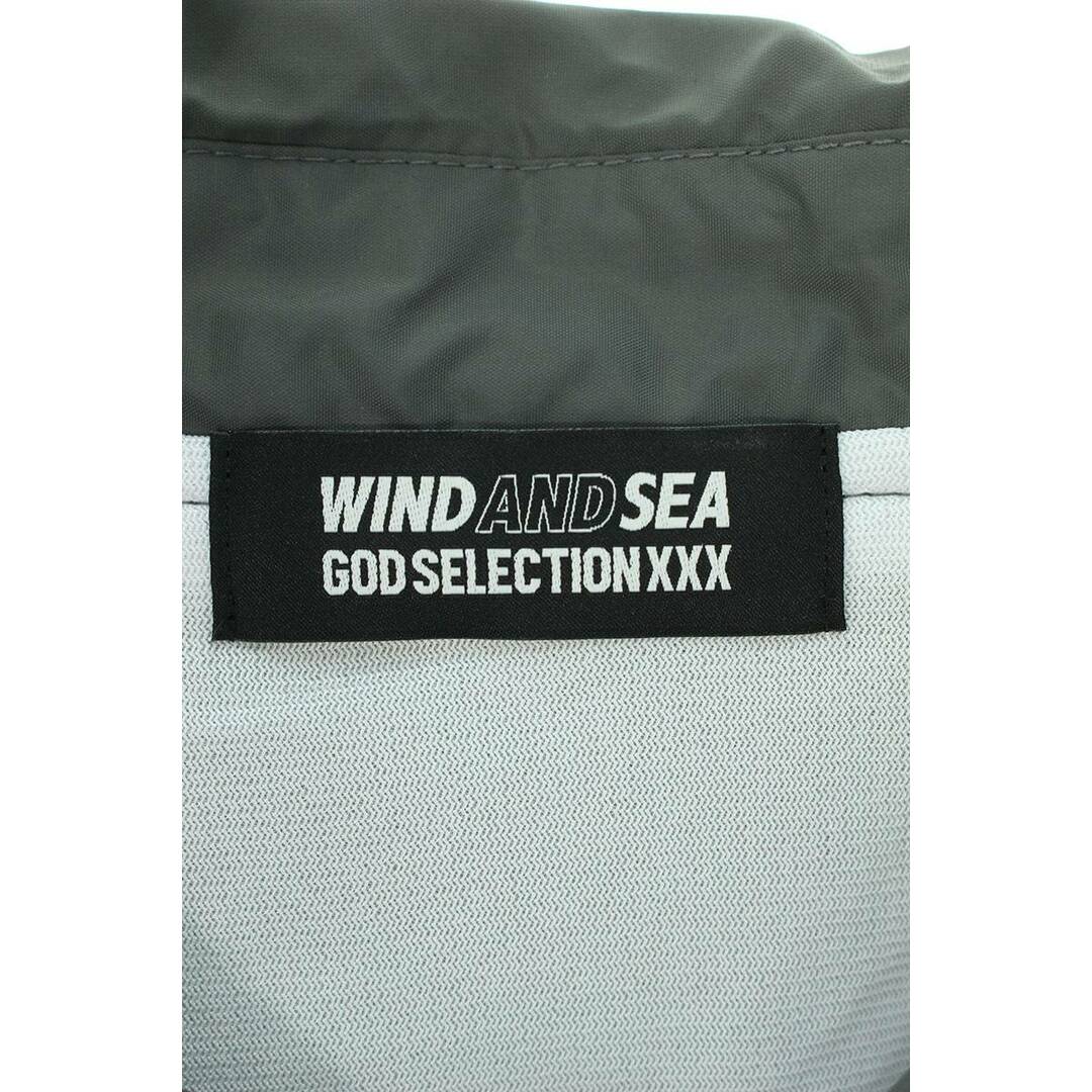 GOD SELECTION XXX(ゴッドセレクショントリプルエックス)のゴッドセレクショントリプルエックス ×ウィンダンシー WIND AND SEA ダブルネームコーチジャケット メンズ L メンズのジャケット/アウター(その他)の商品写真