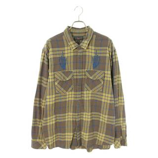 シュプリーム(Supreme)のシュプリーム ×ヒステリックグラマー HYSTERIC GLAMOUR  21SS  Plaid Flannel Shirt チェックフランネル長袖シャツ メンズ XL(シャツ)