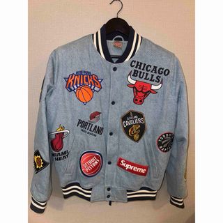 シュプリーム(Supreme)のSupreme × NIKE NBA Jacket  Sサイズ(スタジャン)