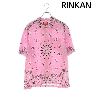 シュプリーム(Supreme)のシュプリーム  21SS  Bandana Silk S/S Shirt バンダナシルク半袖シャツ メンズ XL(シャツ)