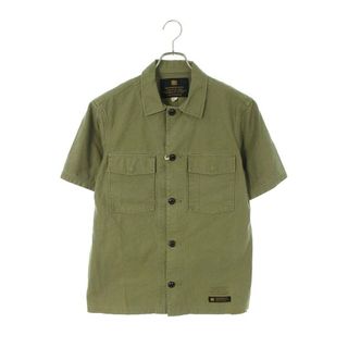 ネイバーフッド(NEIGHBORHOOD)のネイバーフッド  16SS  161SPNH-SHM03 BDU/C-SHIRT.SS 製品加工ミリタリー半袖シャツ メンズ L(シャツ)