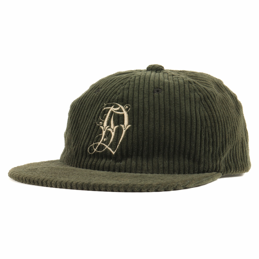 DESCENDANT(ディセンダント)のDESCENDANT ディセンダント キャップ 20AW Dロゴ 太畝コーデュロイ 6パネルキャップ CREST MIAMI CAP グリーン 帽子 ブランド カジュアル【メンズ】【中古】 メンズの帽子(キャップ)の商品写真