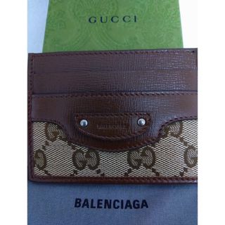 グッチ(Gucci)のGUCCI　バレンシアガ　コラボ　カードケース(名刺入れ/定期入れ)