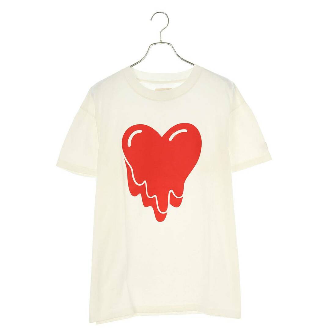 Tシャツ/カットソー(半袖/袖なし)エモーショナルアンアヴェイラブル EMOTIONALLY UNAVAILABLE  23SS  EU-S23-0000-016 ハートTシャツ メンズ XL