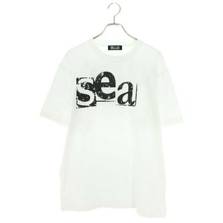 ゴッドセレクショントリプルエックス(GOD SELECTION XXX)のゴッドセレクショントリプルエックス ×ウィンダンシー WIND AND SEA ロゴプリントTシャツ メンズ L(Tシャツ/カットソー(半袖/袖なし))