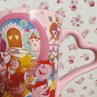 ディズニー(Disney)の【美品】　不思議の国のアリス　マグカップ(キャラクターグッズ)