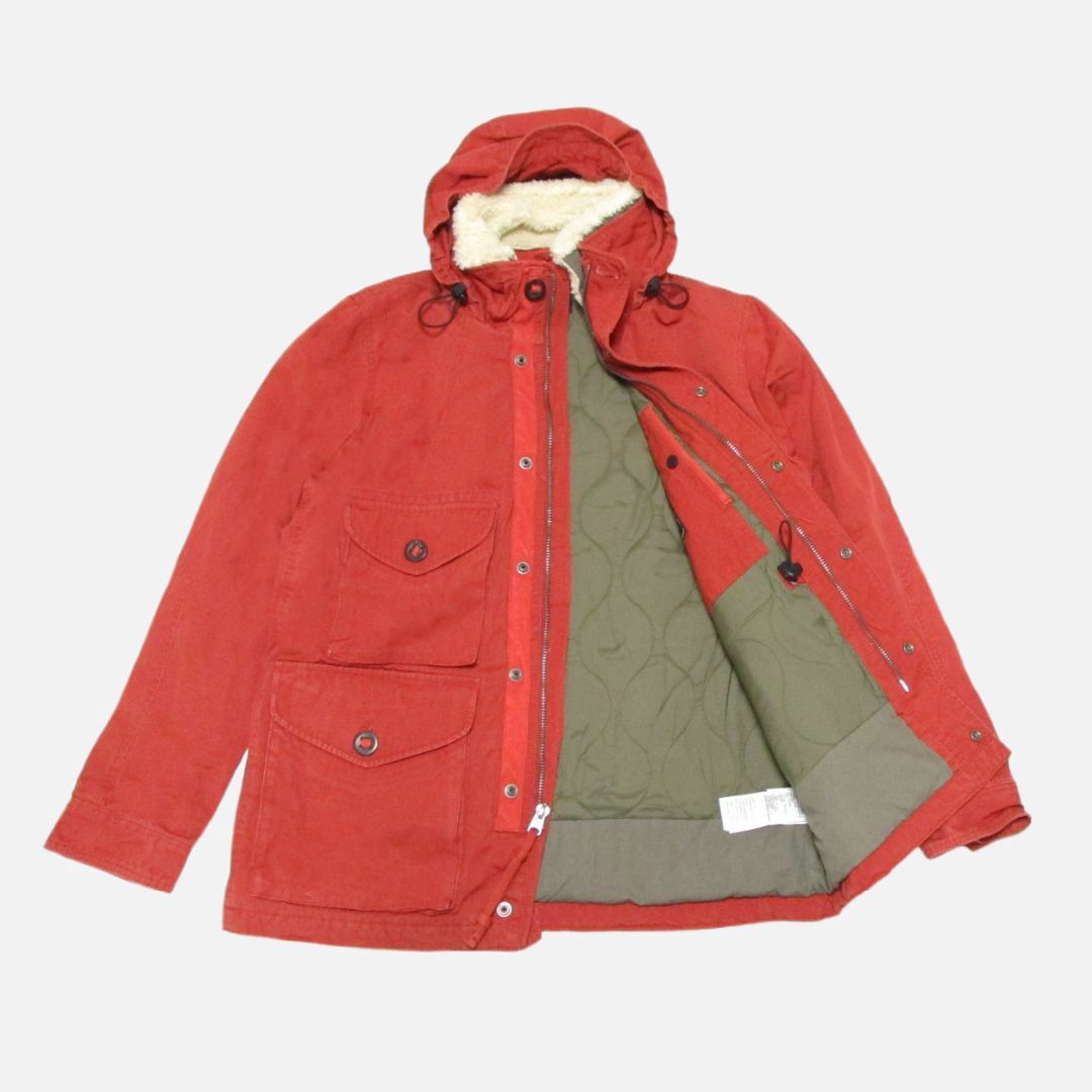 Abercrombie&Fitch(アバクロンビーアンドフィッチ)の★新品★アバクロンビー&フィッチ★コンバットジャケット (Rust Red/L) メンズのジャケット/アウター(ミリタリージャケット)の商品写真