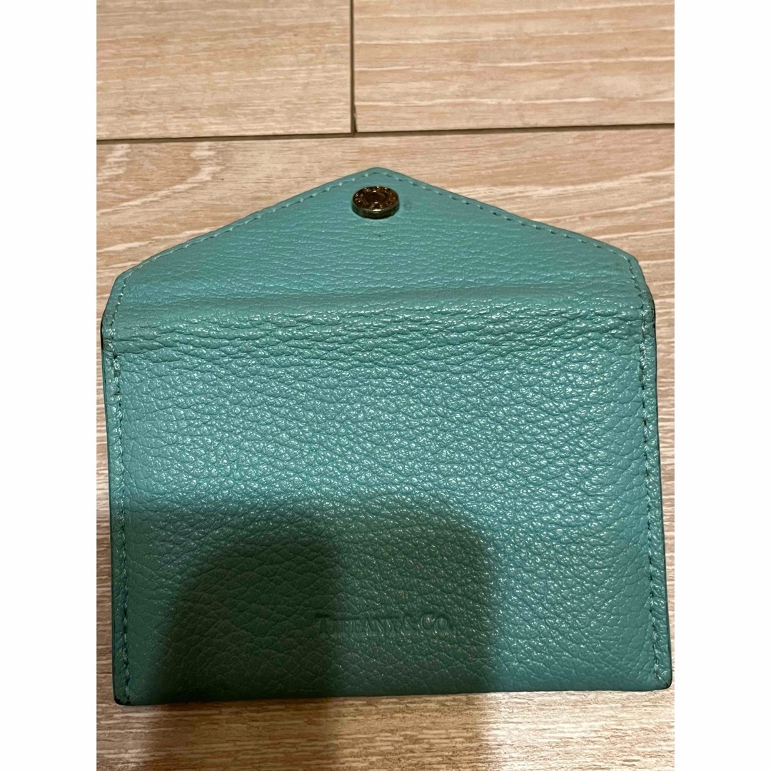 Tiffany & Co.(ティファニー)の【付属品あり】Tiffany envelop型カードケース レディースのファッション小物(名刺入れ/定期入れ)の商品写真