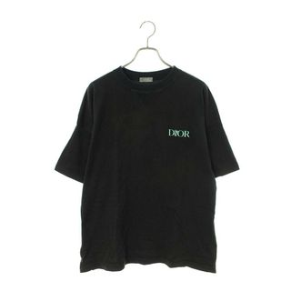 ディオール(Dior)のディオール  22AW  243J685A0677 ローズ刺繍リラックスフィットTシャツ メンズ S(Tシャツ/カットソー(半袖/袖なし))