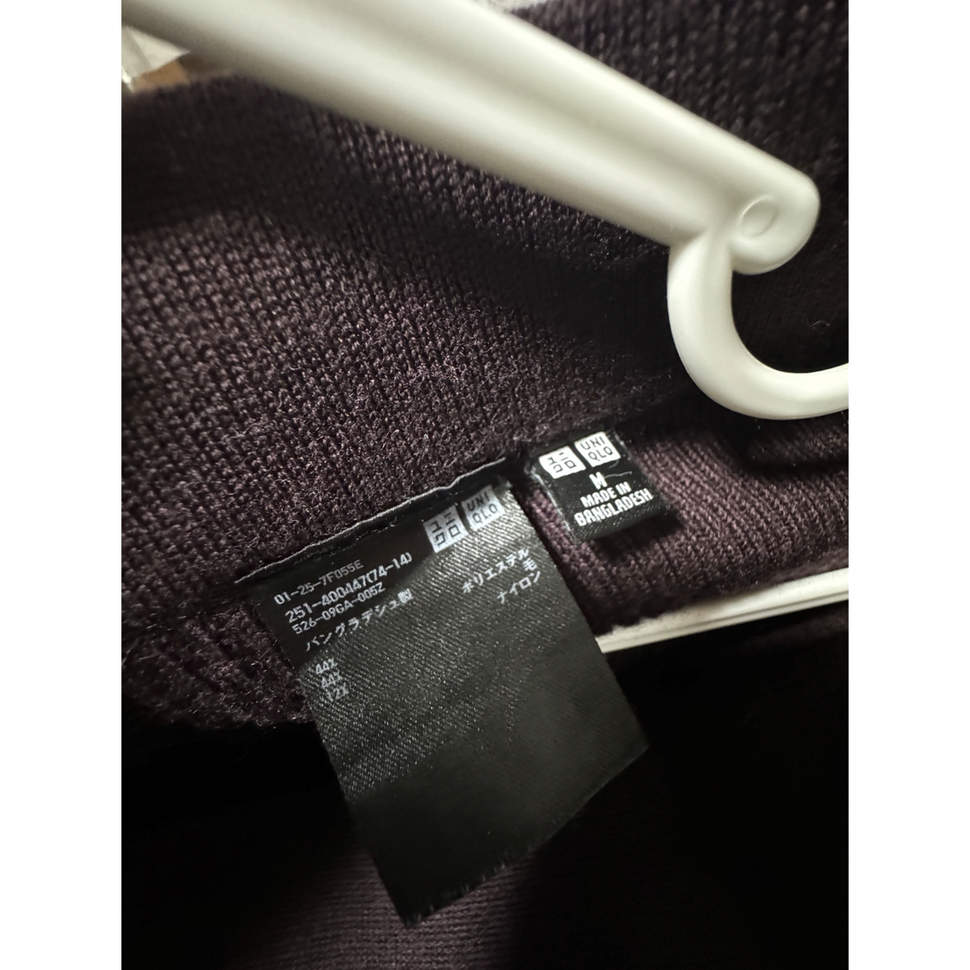 UNIQLO(ユニクロ)のリブニット　タイトスカート　ワインカラー レディースのスカート(ひざ丈スカート)の商品写真