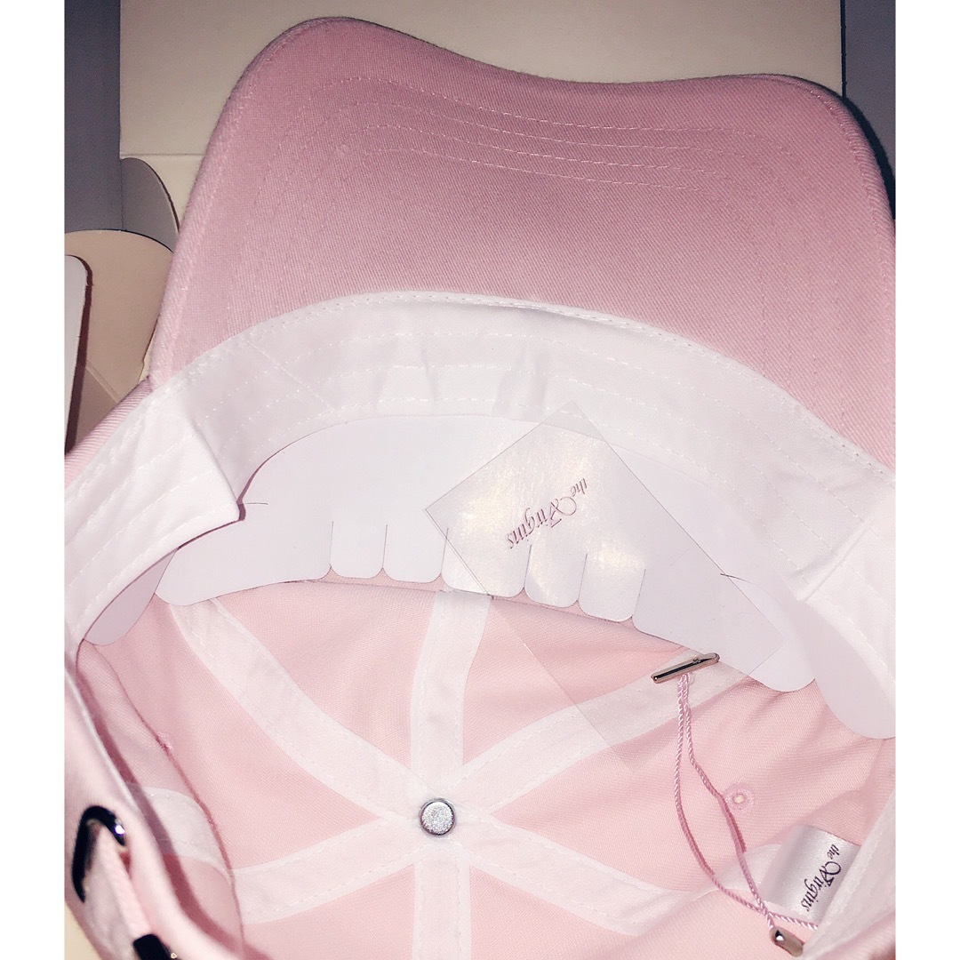 the Virgins(ザヴァージンズ)の新品タグ付き♡theVirgins♡heart logo cap♡PINK♡ レディースの帽子(キャップ)の商品写真