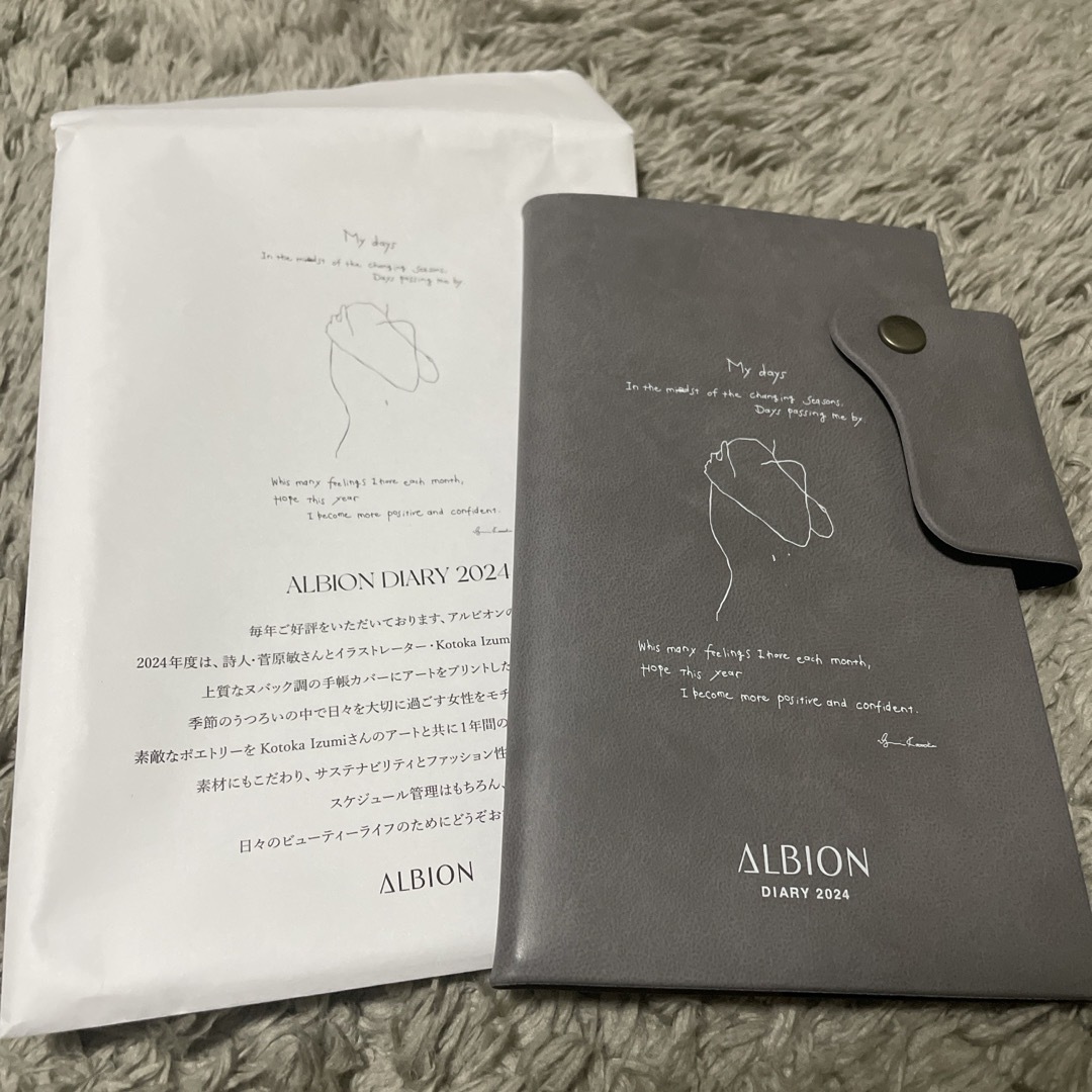 ALBION(アルビオン)のアルビオン 手帳 2024 その他のその他(その他)の商品写真